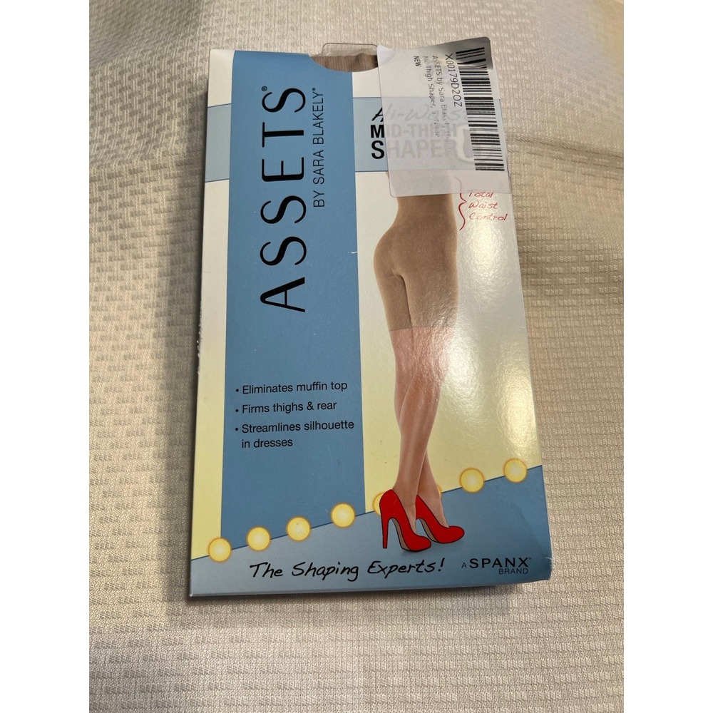 Spanx by Sara Blakely Hi-Waist Mid Thigh Shaper Nude Size 3